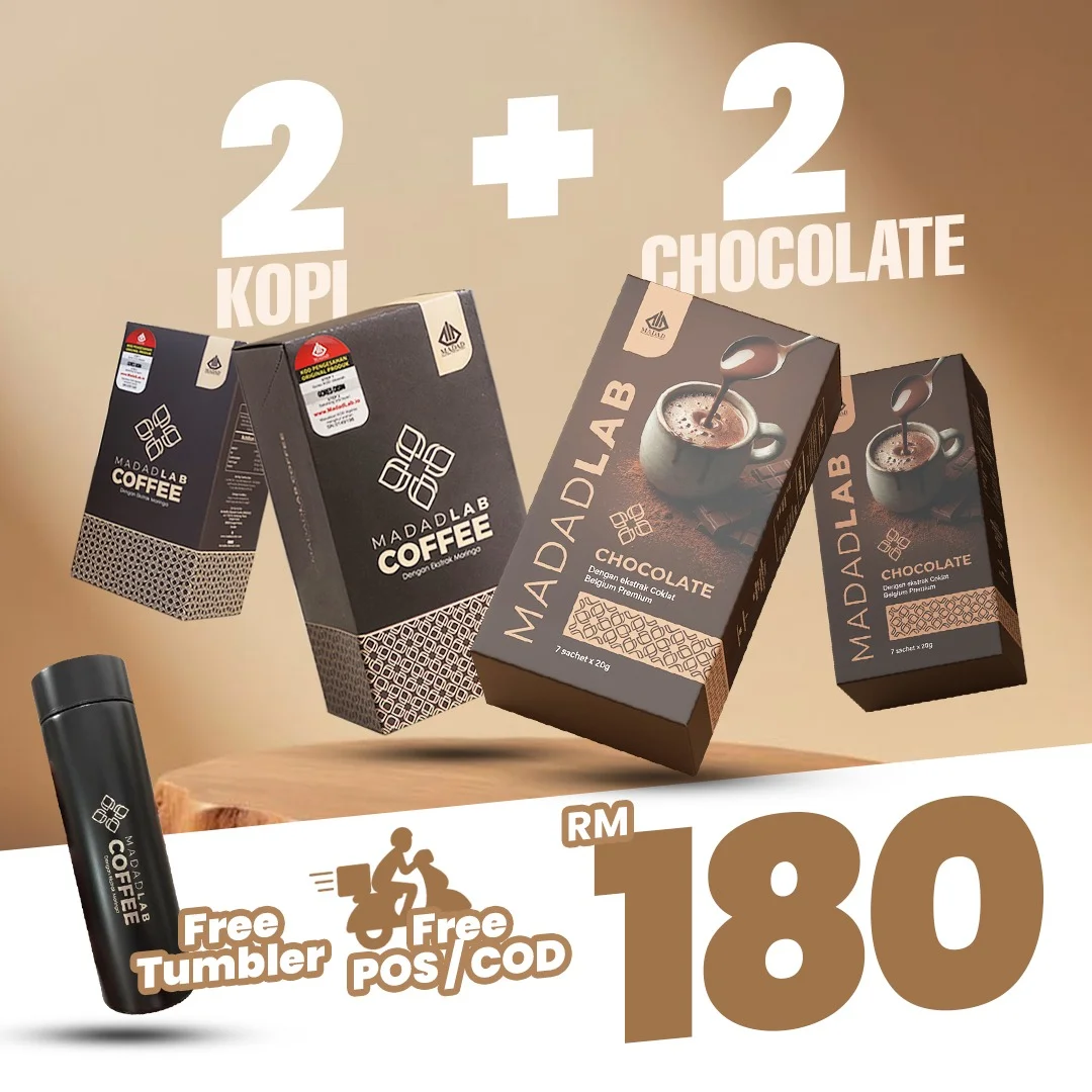 2 Kopi + 2 Coklat Baru