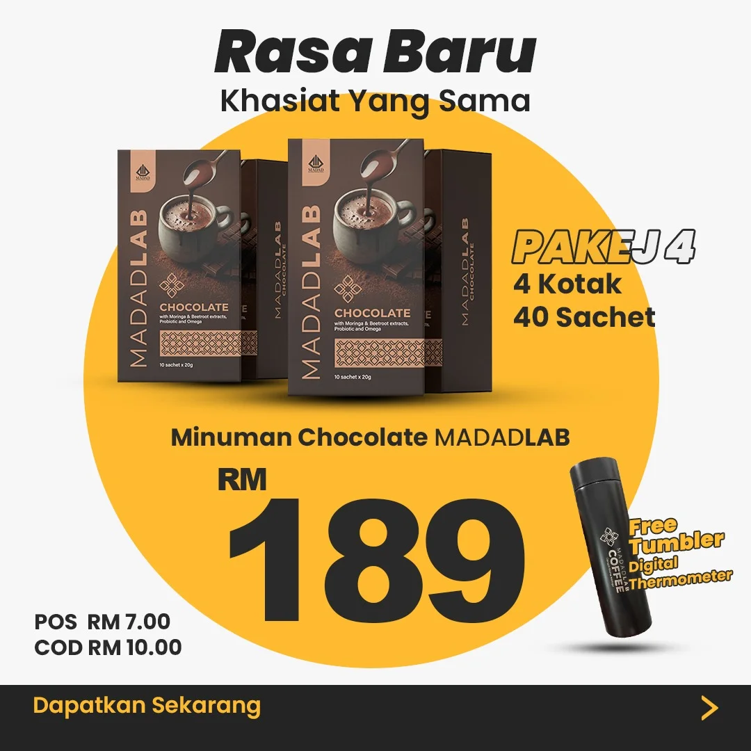 Pakej 4 Kotak Coklat